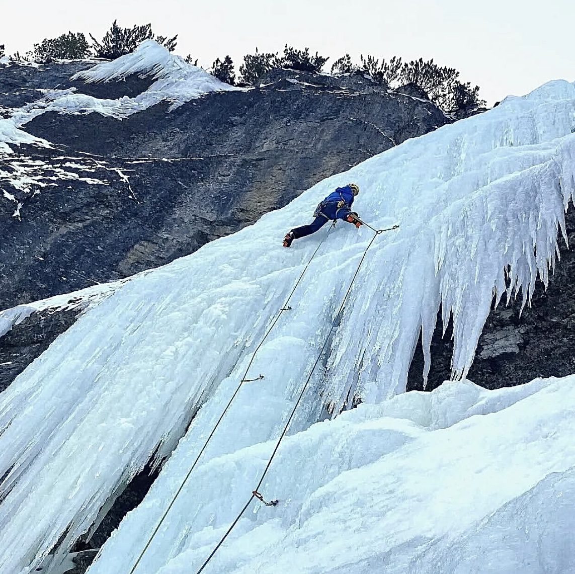 Eisklettern Fortgeschritten